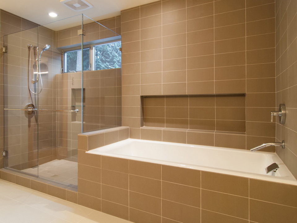 Ванная комната, укладка плитки