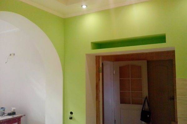 Работы внутри и на фасаде