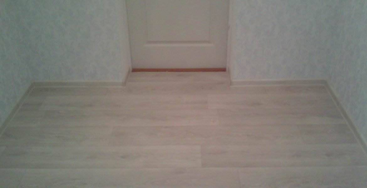 Укладка линолиума на теплую подложку