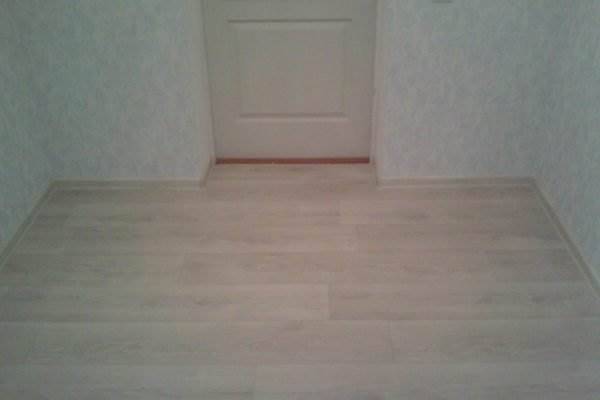 Укладка линолиума на теплую подложку