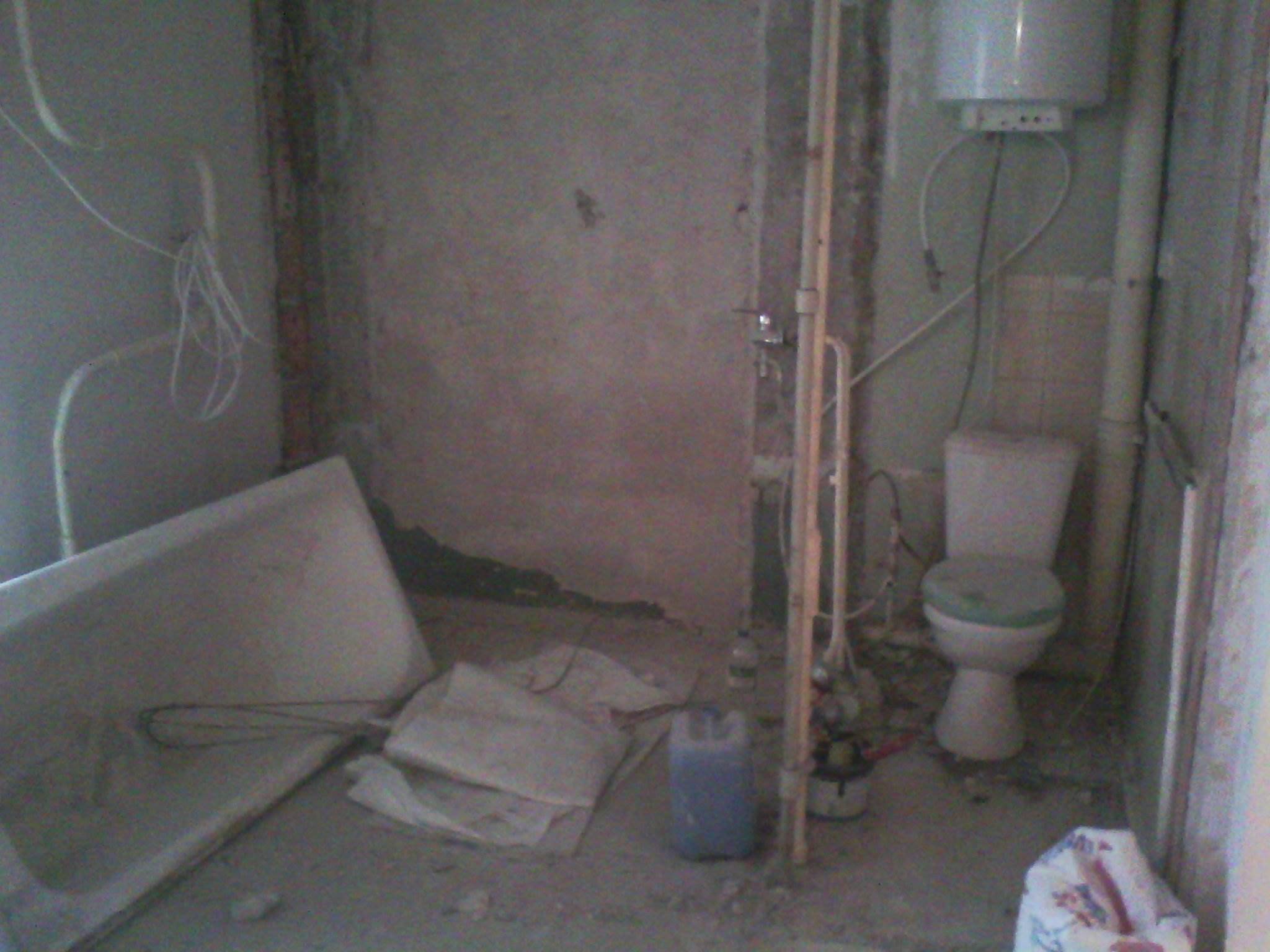 Капитальный ремонт в ванной